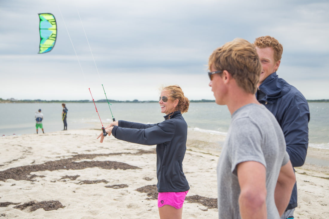 FIRST TRACKS KITE CAMP – LEARN TO KITEBOARD ON NANTUCKET