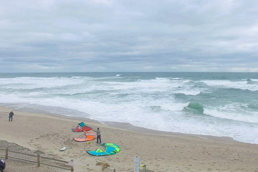 How to kiteboard Nantucket - Cisco Beach, Madaket, Tom Nevers