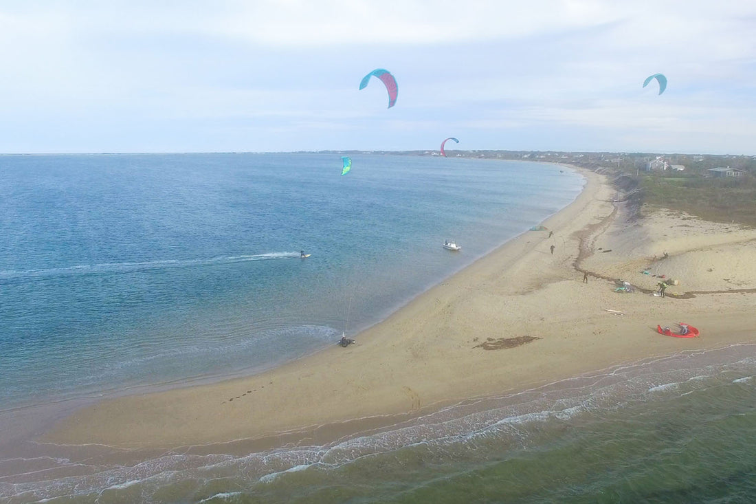 How to Kiteboard Nantucket - Pocomo Point