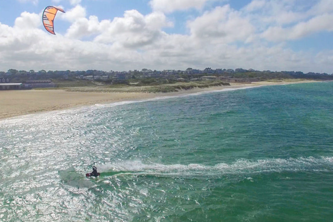How to kiteboard Nantucket - Jetties Beach