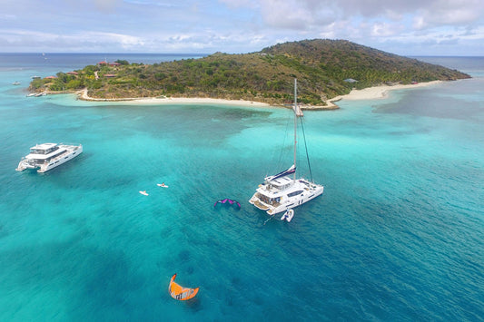 WIND VOYAGER CATAMARAN TRIP – KITEBOARDING THE BVI