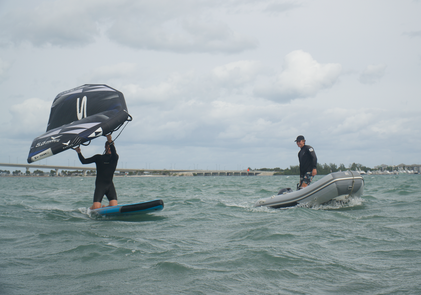 Learn to wing from the best watersports education center